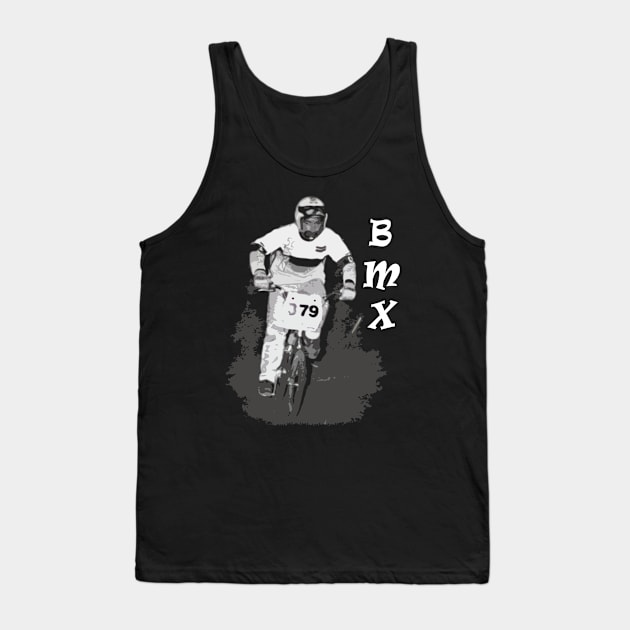 bmx Tank Top by rickylabellevie